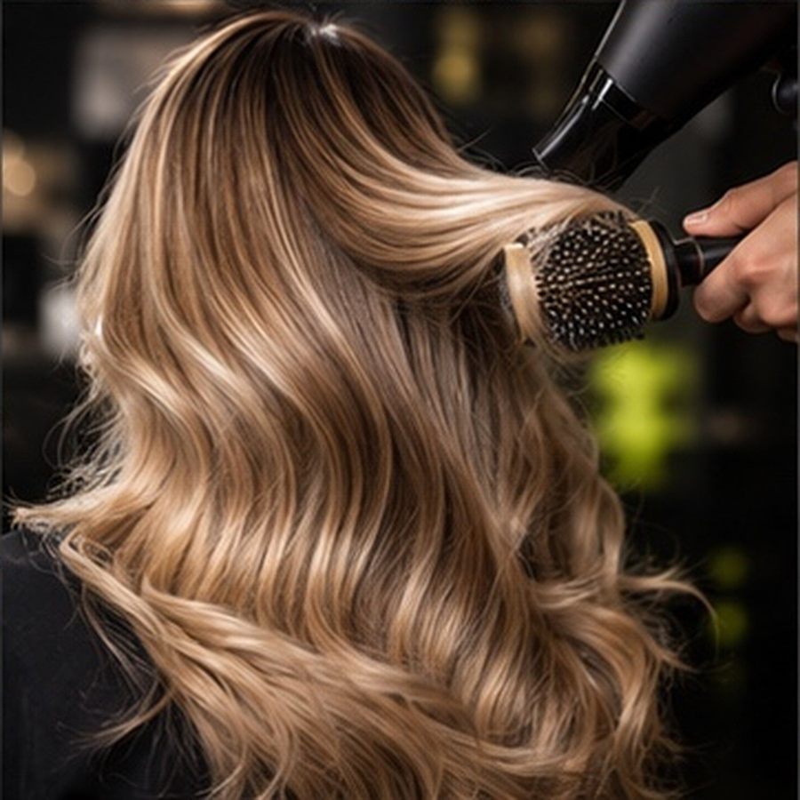 Styling & Föhnen bei NEXT Hairstyling Düren
